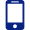 Registered mobile number icon