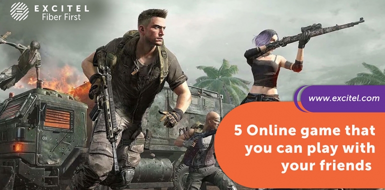 5 Online game that you can play with your friends