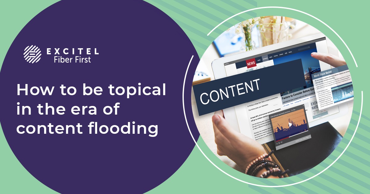 How to be topical in the era of content flooding
