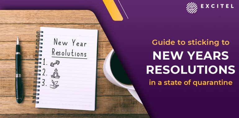 Guide to sticking to new year’s resolutions in a state of quarantine