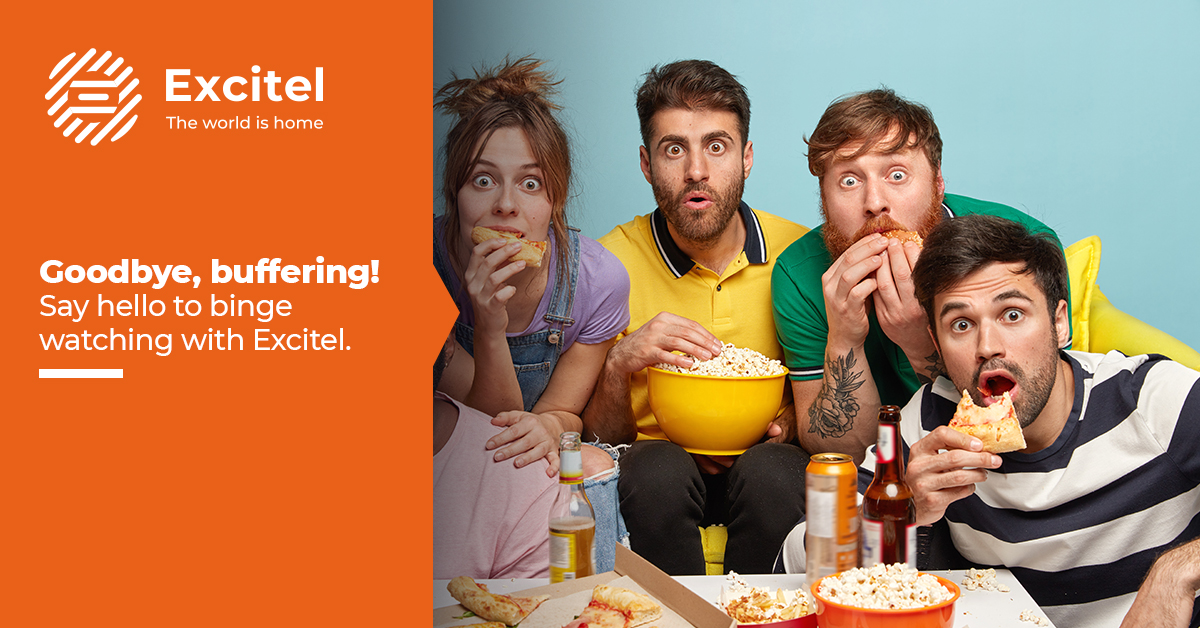 More binging, less buffering with Excitel
