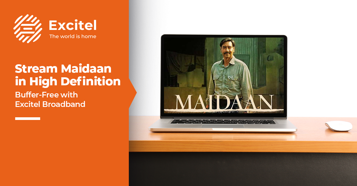 Catch Ajay Devgn’s Maidaan on Prime Video with Excitel Broadband
