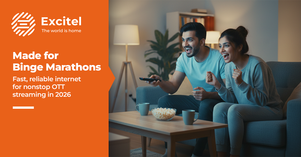 Best OTT Platforms to Watch in 2026 with Excitel Broadband