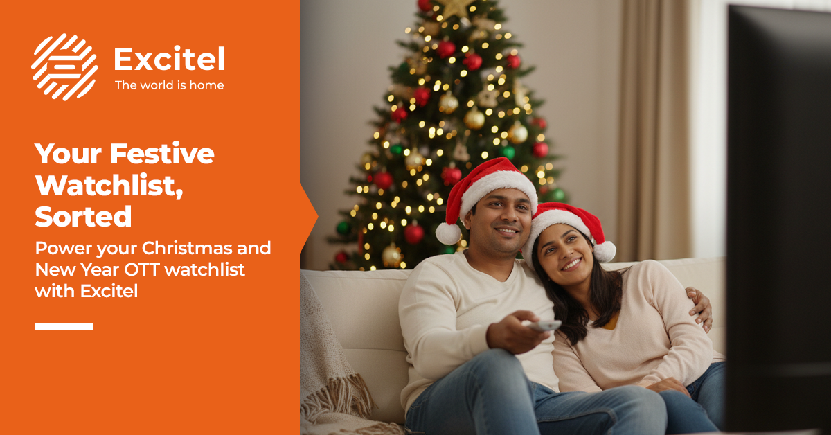 Best OTT Platforms to Enjoy During Christmas and New Year 2026 with Excitel Broadband
