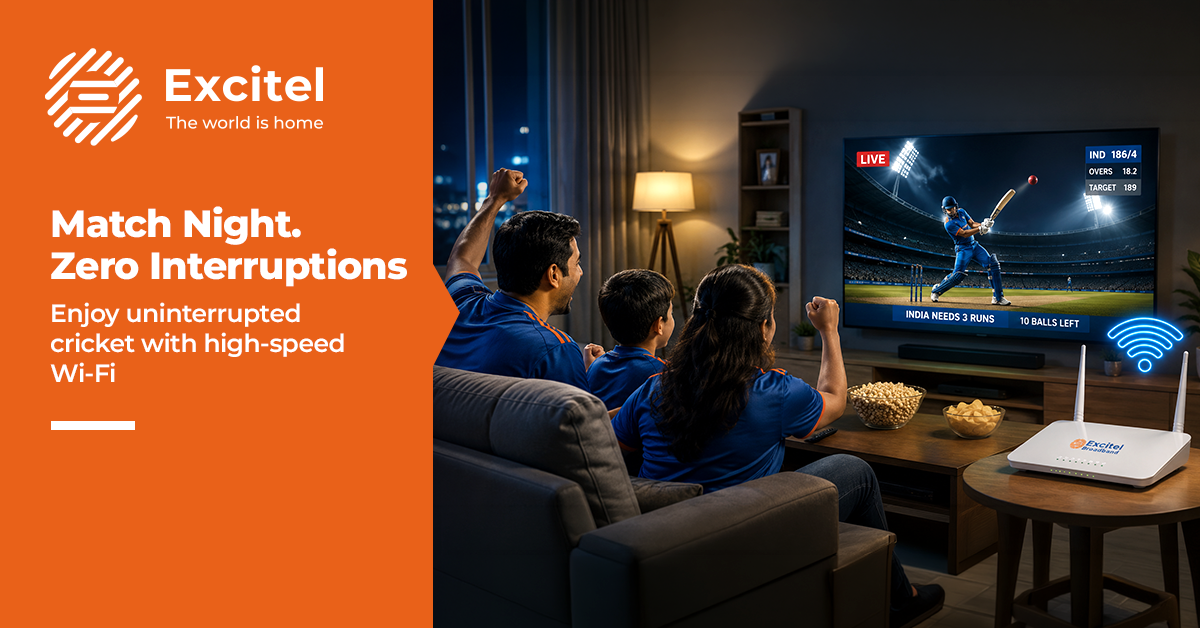 Cricket Matches + Friends + Snacks… and Buffering? Fix Your Internet Before Match Day