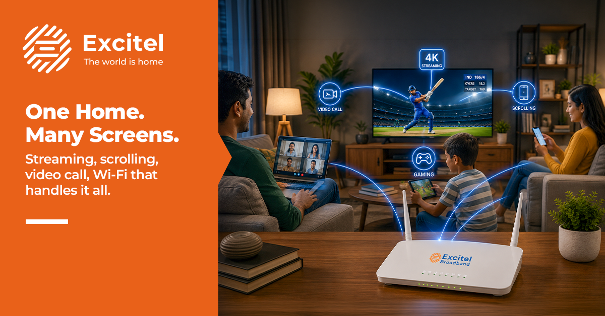 Binge Watching on the TV, YouTube on the Laptop, Reels on the Phone – How Much Internet Does an Indian Family Actually Need?