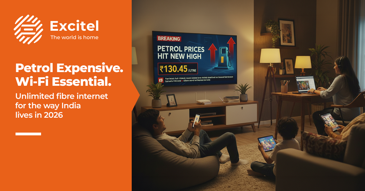 You Stopped Going to the Mall Because of Petrol. But Now You’re Ordering, Streaming, and Working From Home Instead. Your Internet Bill Did That.